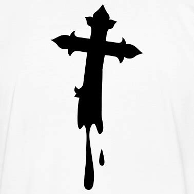 drippy cross.